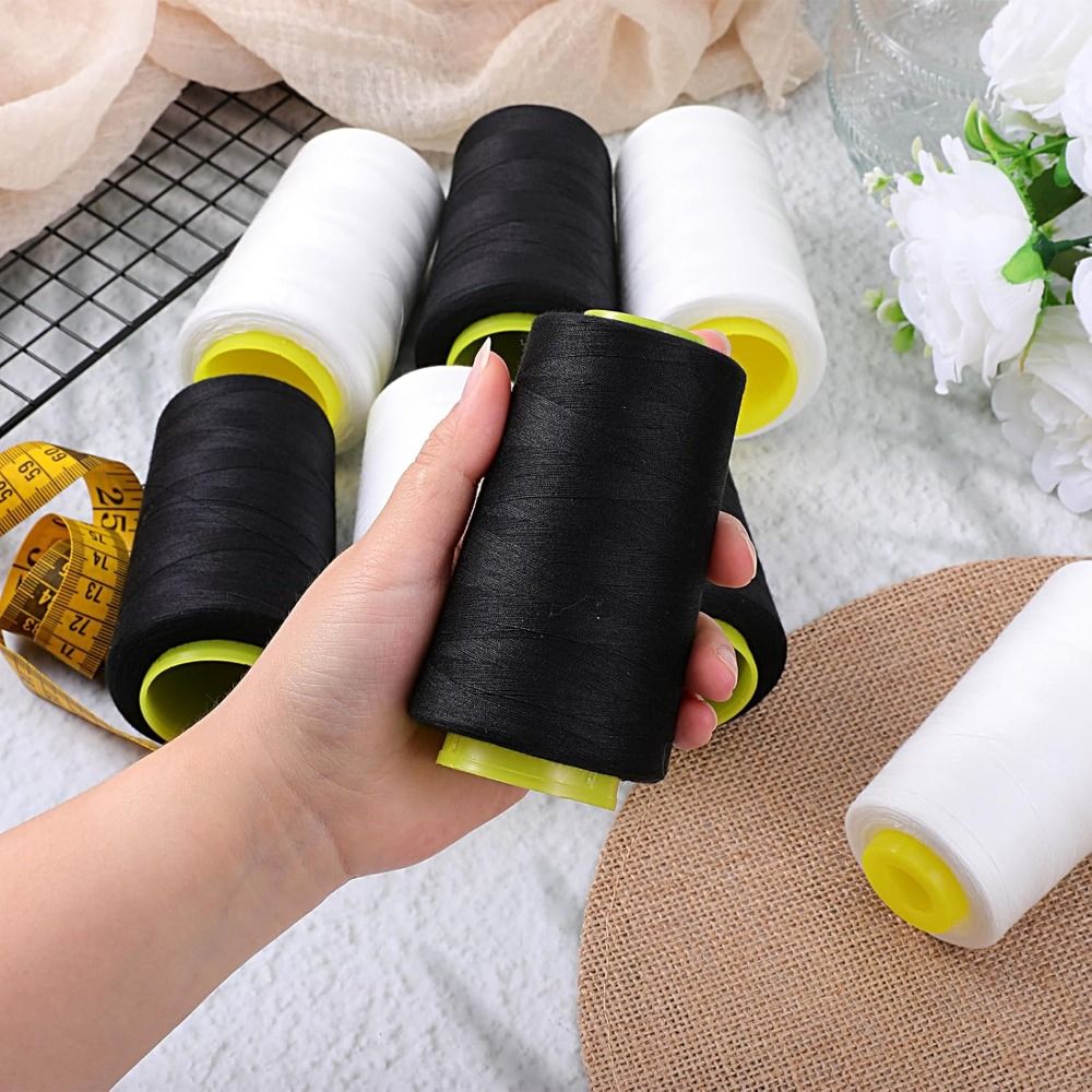 Serger Thread Cone - ด้ายเย็บผ้าโพลีเอสเตอร์ 100% แบบม้วน 1 ม้วน ยาว