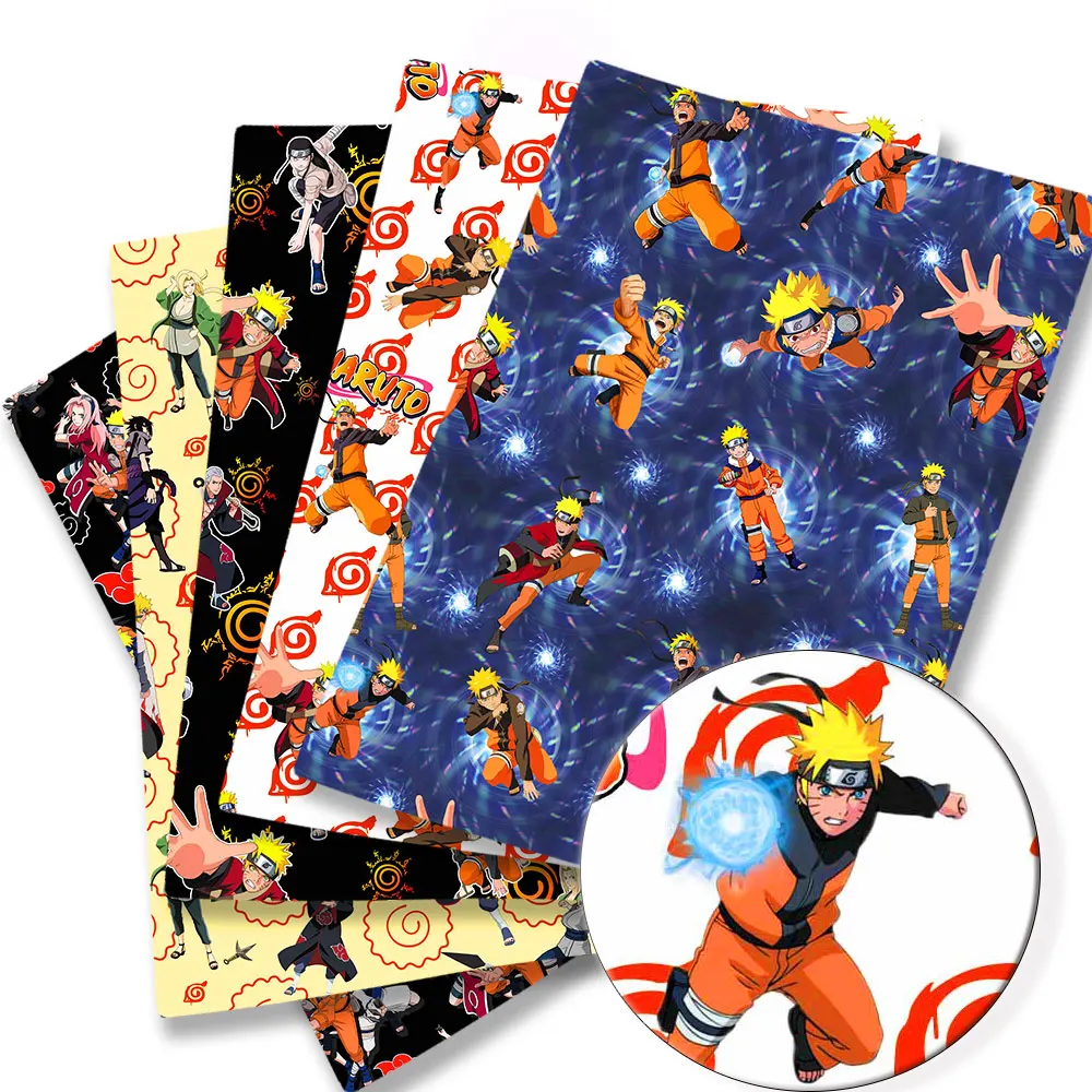 Sewing Production - Naruto Anime อุปกรณ์ต่อพ่วงผ้า 140*50 ซม.DIY เย็บ