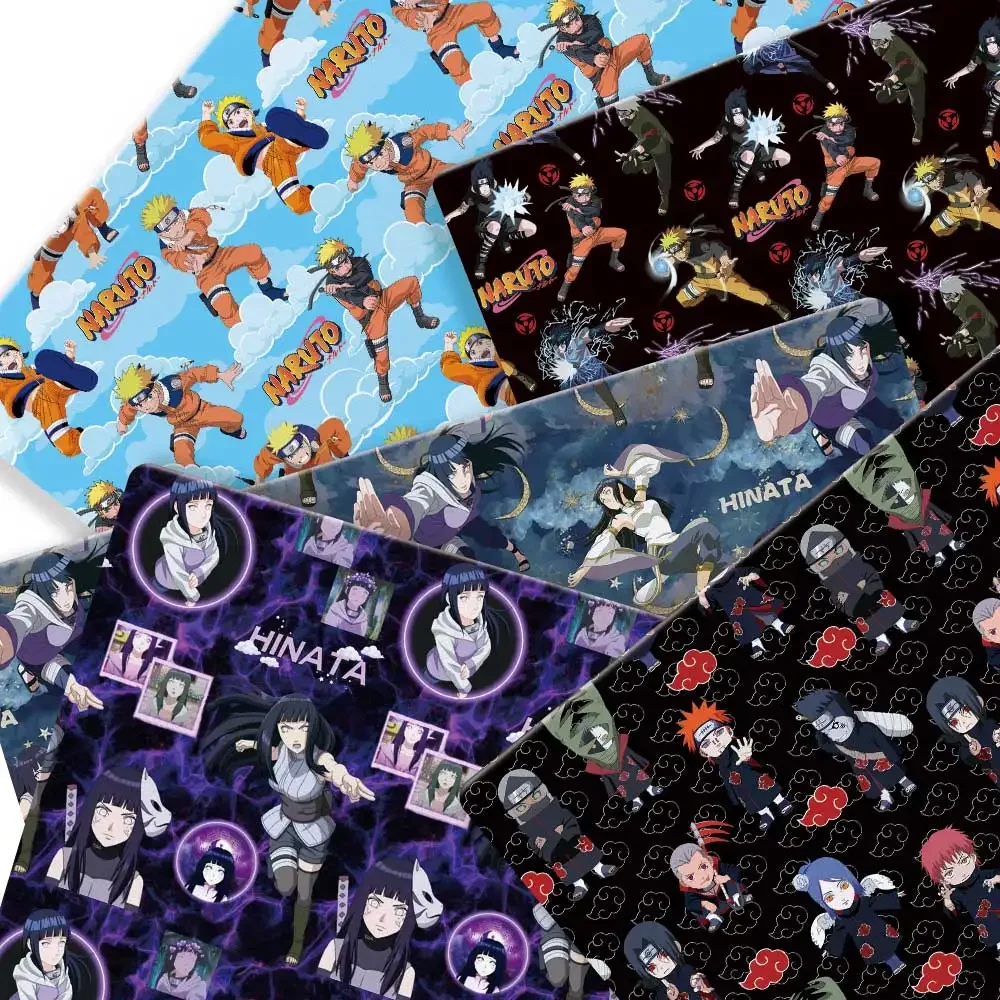 Sewing Production - Naruto Anime อุปกรณ์ต่อพ่วงผ้า 140*50 ซม.DIY เย็บ