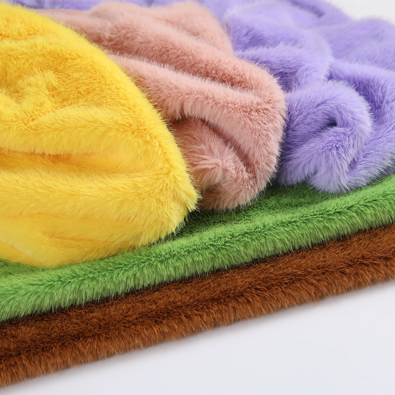 Sewing Fabric - ผ้าขนสัตว์เทียมเนื้อนุ่มแบบขนสั้นและขนยาว สำหรับทำปกเสื้อ ผ้าพันคอ ฉากหลัง งานฝีมือ DIY