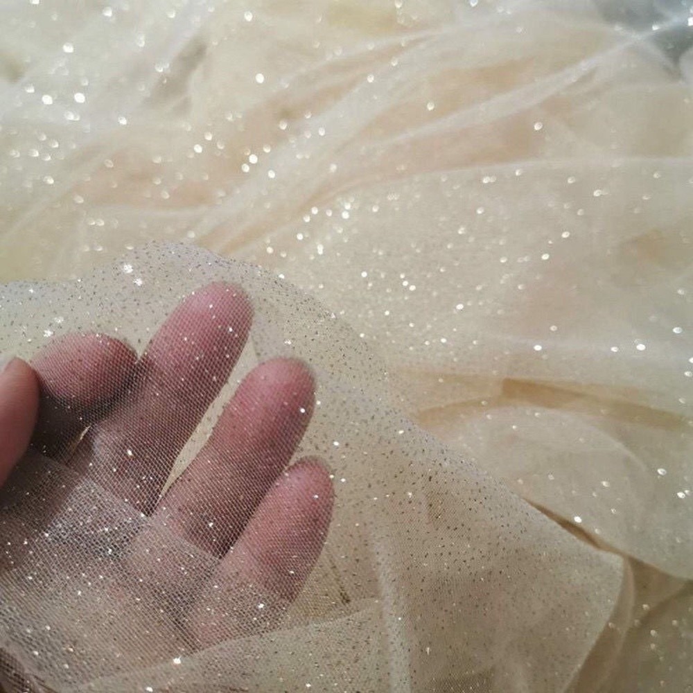 Sewing Net - ใหม่ 45 ซม.X 150 ซม.ตาข่าย Sparkle