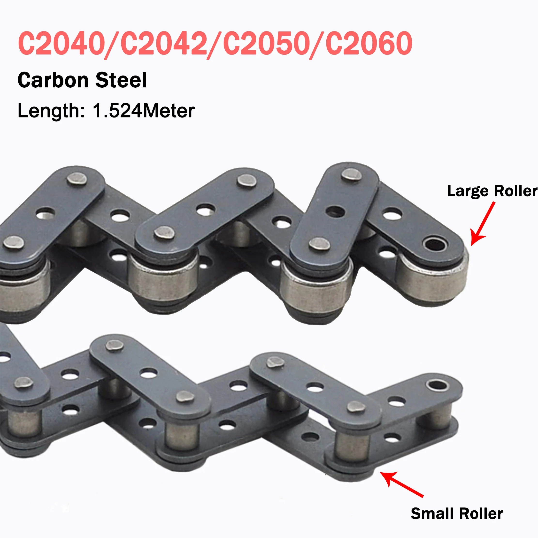 Seam Gauge Metal - สายพานลําเลียง Double Pitch Roller Chain C2040/C2042/C2050/C2060