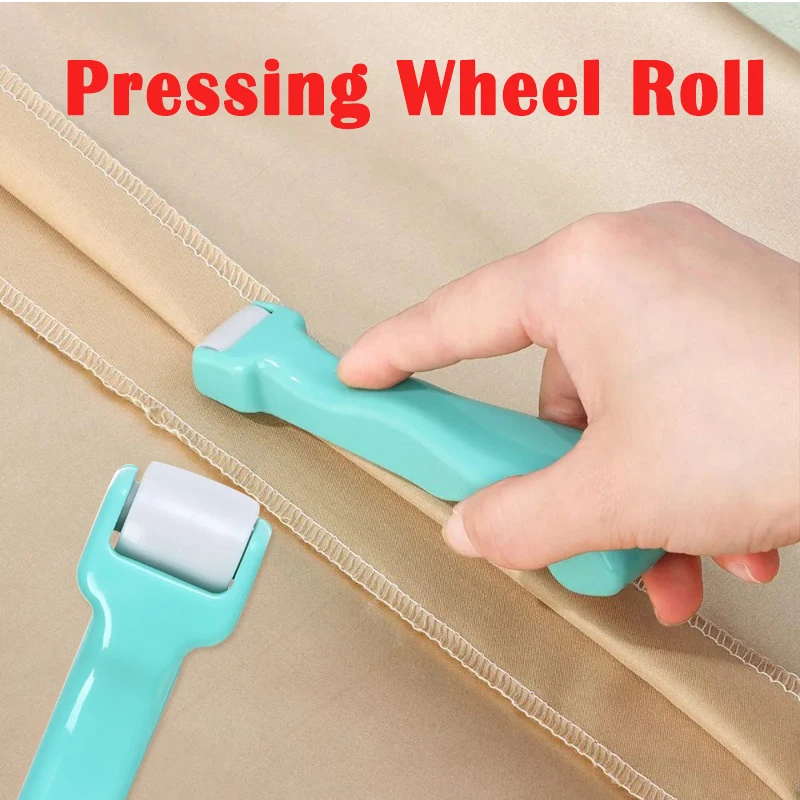 Sewing Technology - ลูกกลิ้งม้วนผ้าแบบกดตะเข็บได้อย่างรวดเร็วเครื่องเย็บผ้างานศิลปะหัตถกรรมโรลเลอร์อุปกรณ์เครื่องมือตัดเย็บ