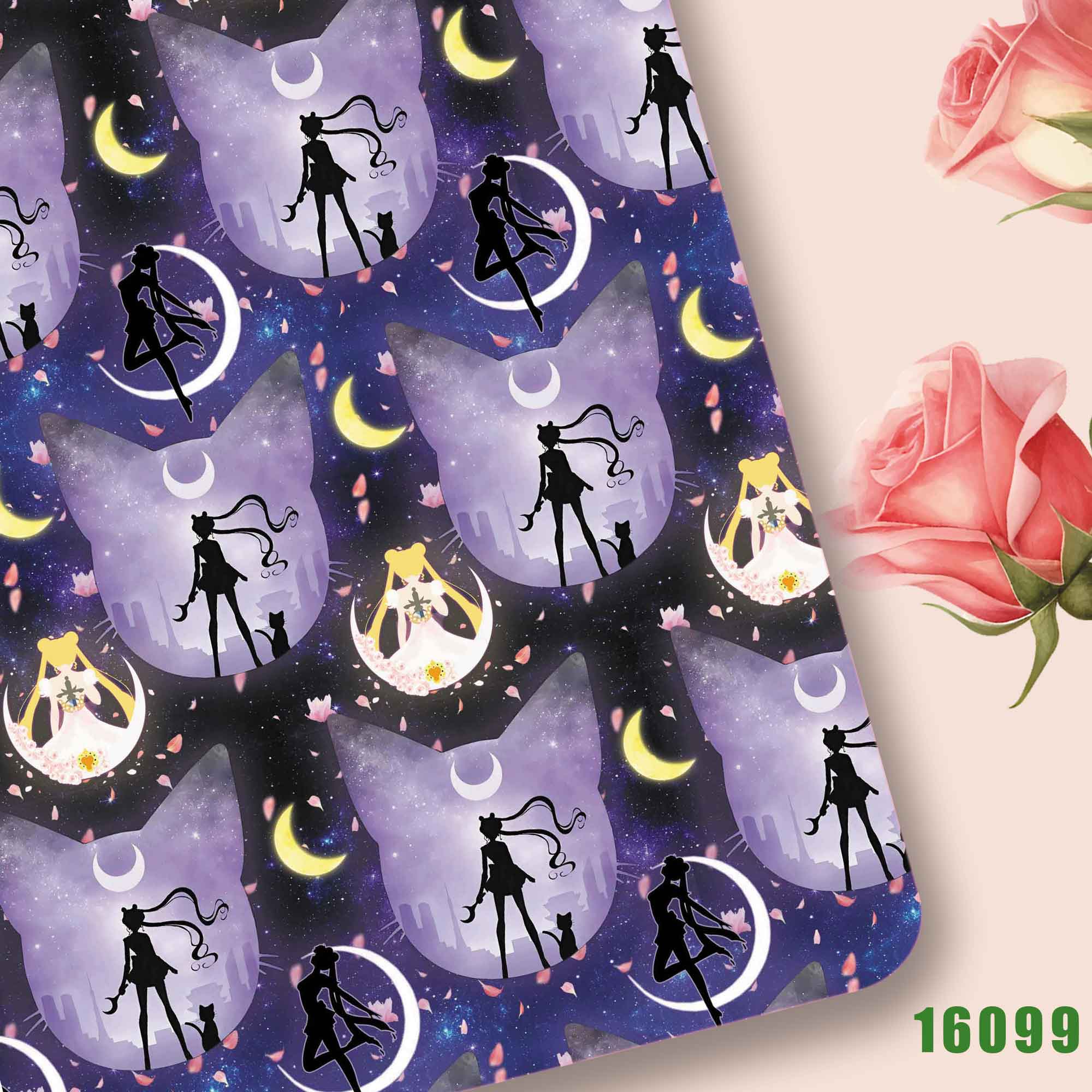 Sewing Production - ผ้าลายการ์ตูน DIY ขนาด 140*50 ซม. สำหรับงานเย็บปะติดปะต่อ