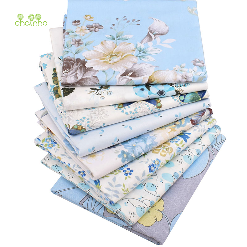 ดอกไม้พิมพ์ผ้าฝ้ายทอลายทแยง,DI - Textile For Sewing บทวิจารณ์และราคา