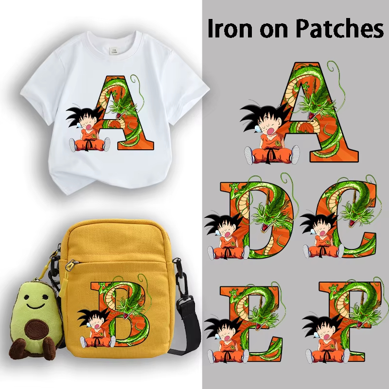 2pcs Dragon Ball Goku เหล็กบนแ - Iron On Patch บทวิจารณ์และราคา