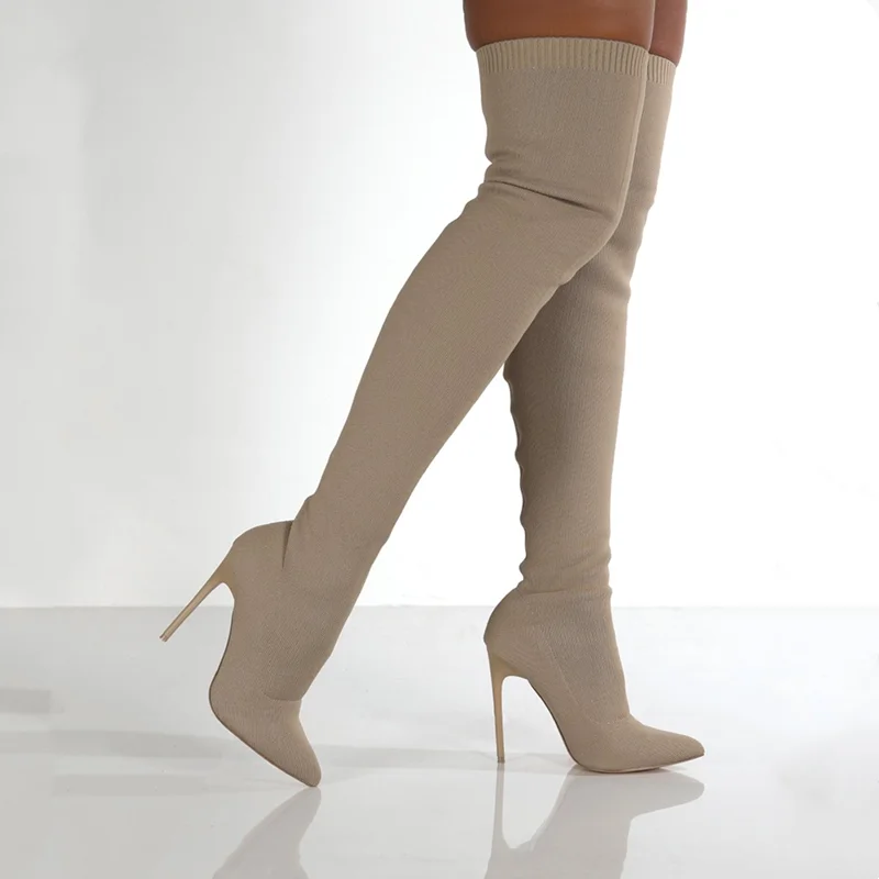 ผู้หญิงฤดูใบไม้ร่วงกว่าเข่ารอง - Sewing Knit บทวิจารณ์และราคา