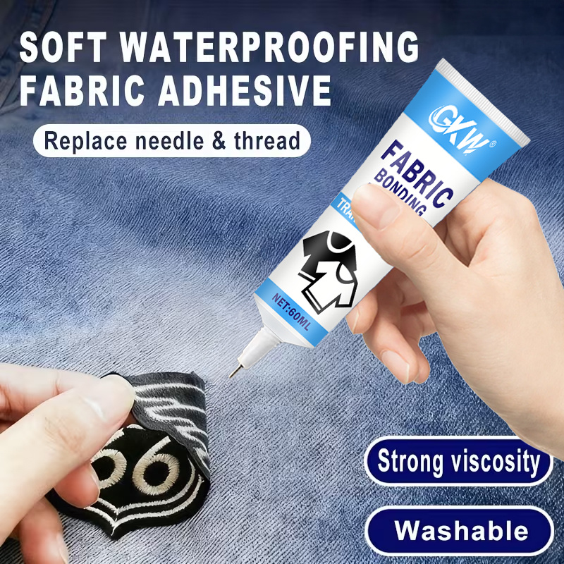 กาวติดผ้าคุณภาพสูง, กาวใสล้างอ - Fabric Glue Bond บทวิจารณ์และราคา
