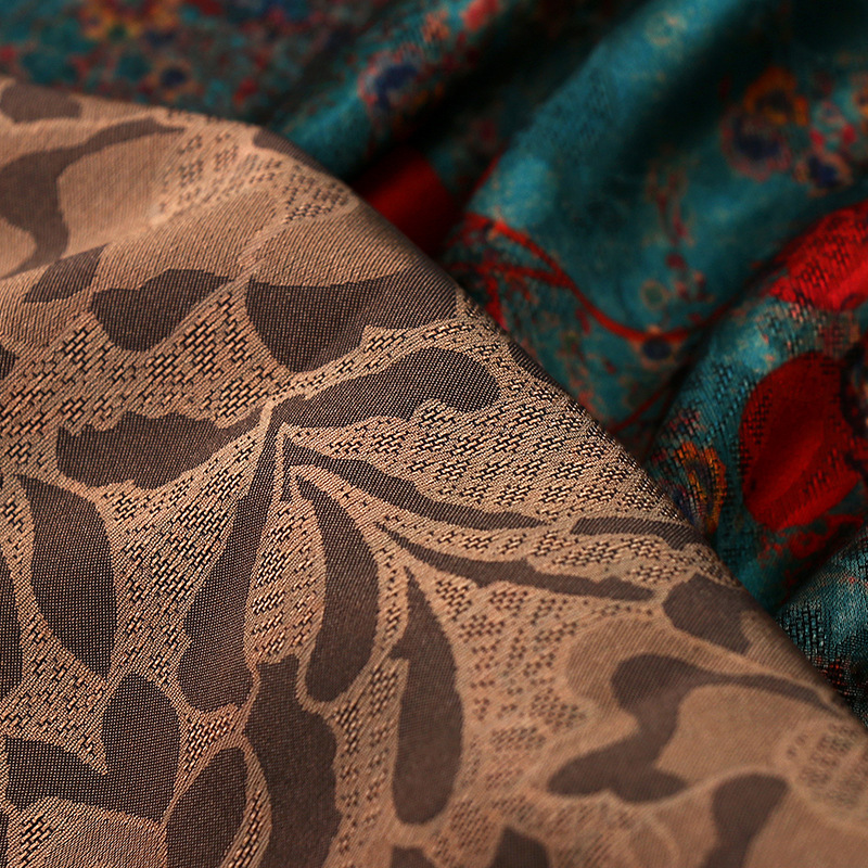 ผ้าพิมพ์ลายดอกไม้ 1 เมตร ผ้าเล - Sewing Fabric บทวิจารณ์และราคา