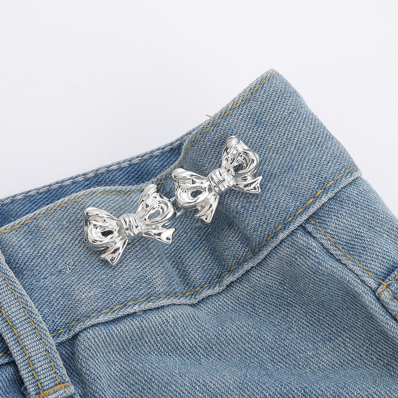 1 คู่กระชับเอวปรับ Bowknot รูป - Button Hole Cutter บทวิจารณ์และราคา