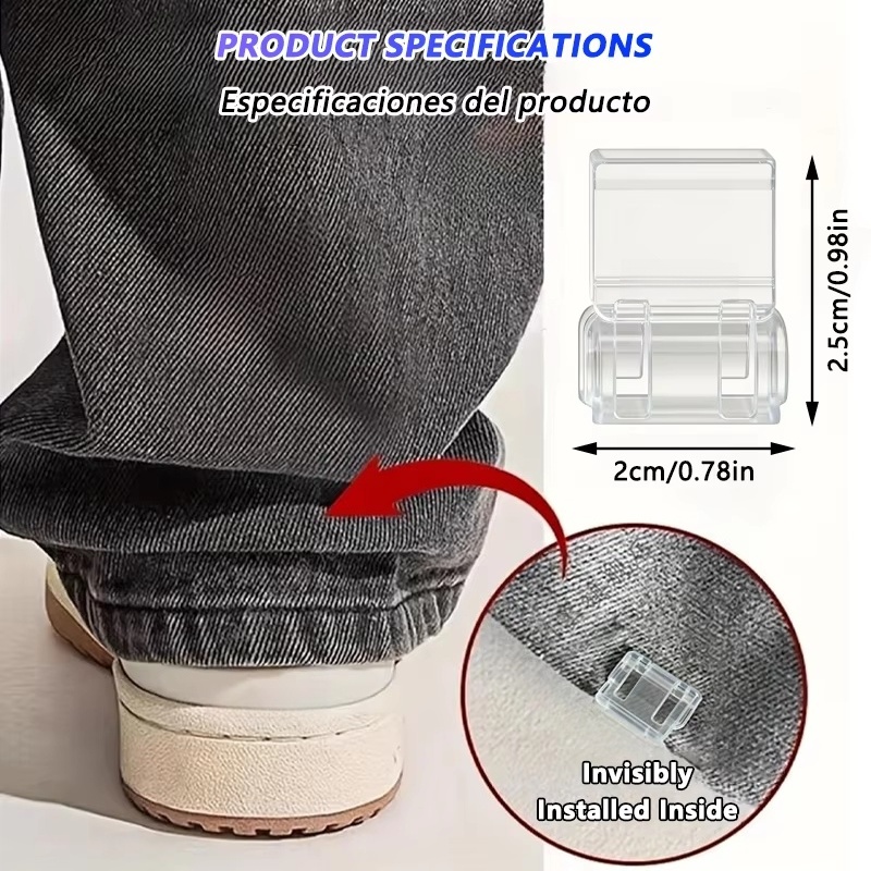 คลิปหนีบขาแบบซ่อนได้ 1~10 ชิ้น - Sewing Technology บทวิจารณ์และราคา