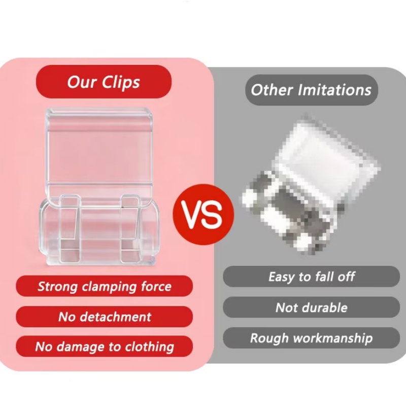 คลิปหนีบขาแบบซ่อนได้ 1~10 ชิ้น - Sewing Technology บทวิจารณ์และราคา