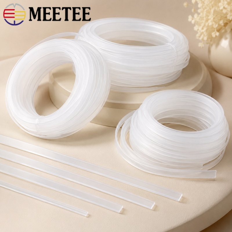 สายรัดพลาสติกใสขนาด 20 เมตร 4- - Textile Sewing Support บทวิจารณ์และราคา