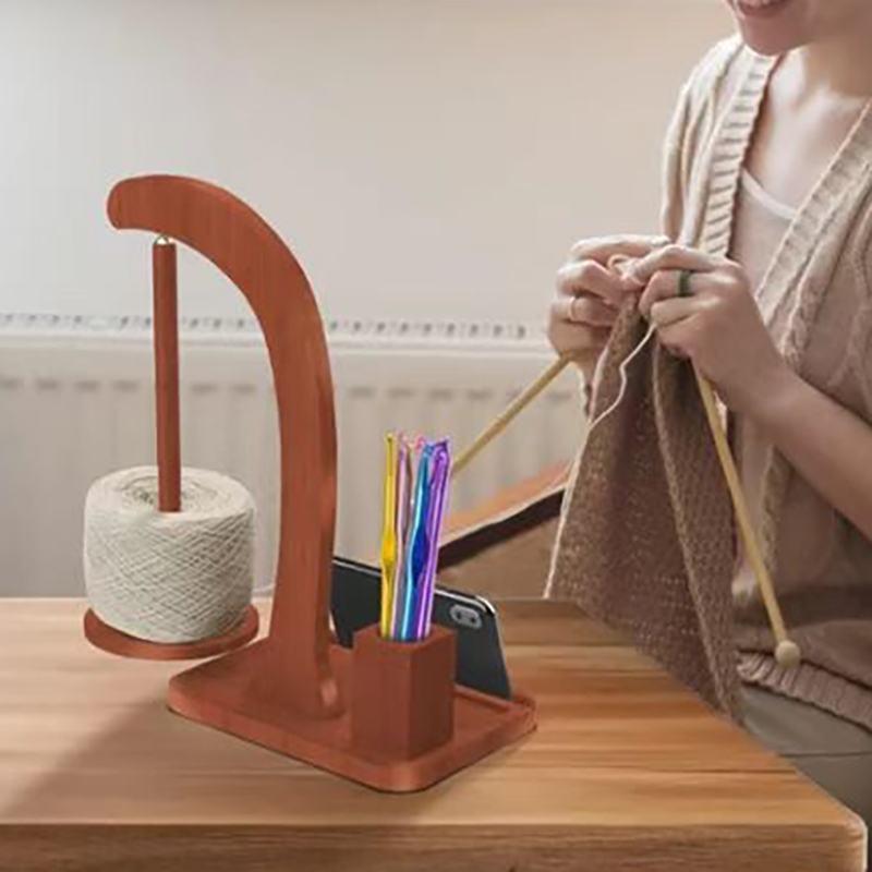 ที่วางไหมพรมไม้แบบหมุนได้พร้อม - Sewing Knit บทวิจารณ์และราคา