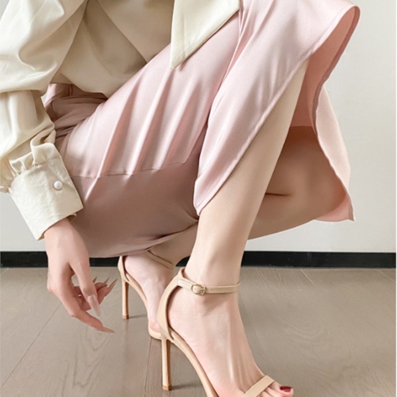 รองเท้าแตะเปิดหน้าแบบสวมสไตล์ใ - Sewing New บทวิจารณ์และราคา