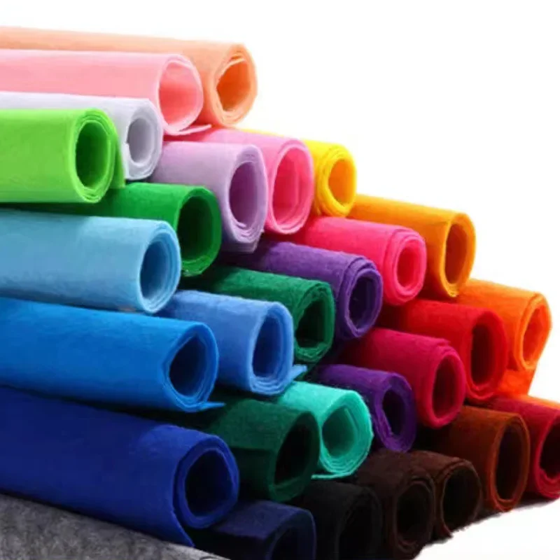 Felt ผ้าแผ่นสารพันสีไม่ทอสแควร - Is Sewing A Textile Craft บทวิจารณ์และราคา