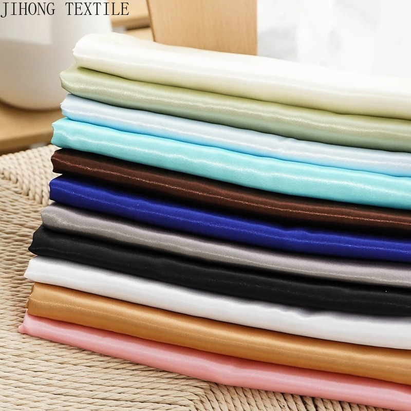 26 สีพรีเมี่ยมซาตินผ้าซับวัสดุ - Is Sewing A Textile Craft บทวิจารณ์และราคา
