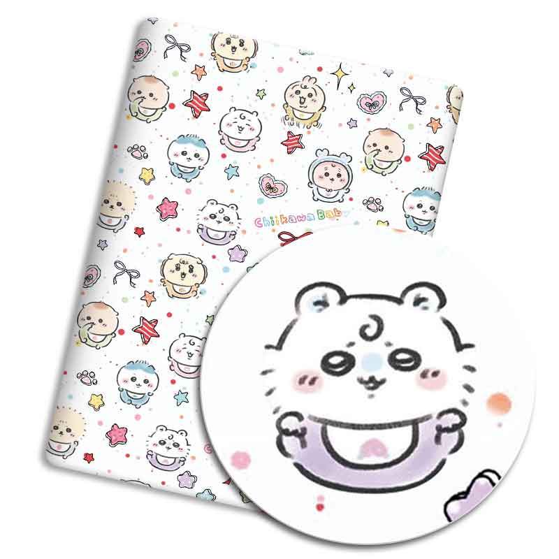ผ้าโพลีเอสเตอร์ลายการ์ตูน 140x - Textile For Sewing บทวิจารณ์และราคา