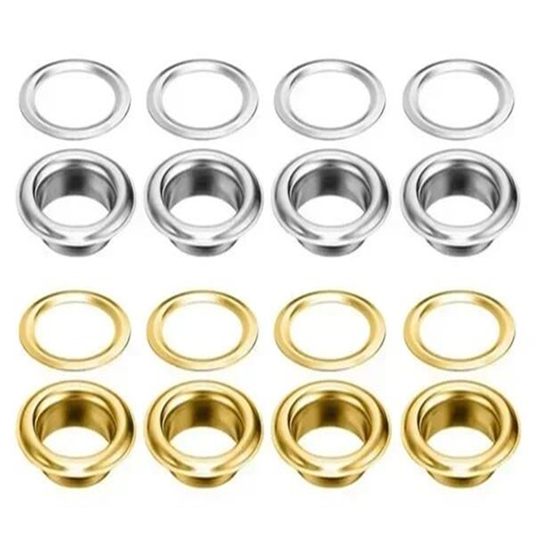 100 PC 4mm BUCKLE ButtonsMetal - Sewing Eyelet Fabric บทวิจารณ์และราคา