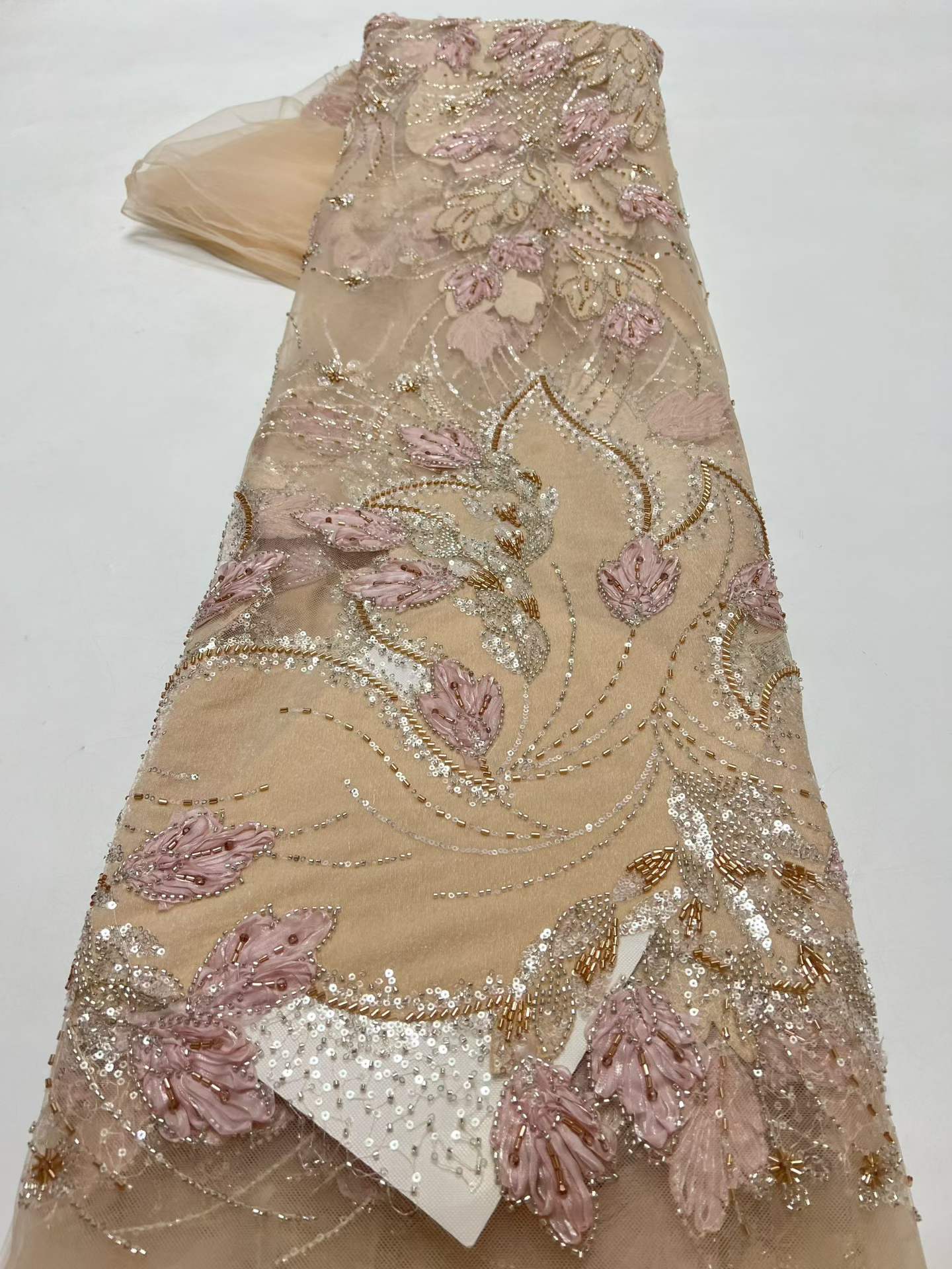 ผ้าลูกไม้ปักลายกำมะหยี่แอฟริกั - Sewing Velvet Fabric บทวิจารณ์และราคา