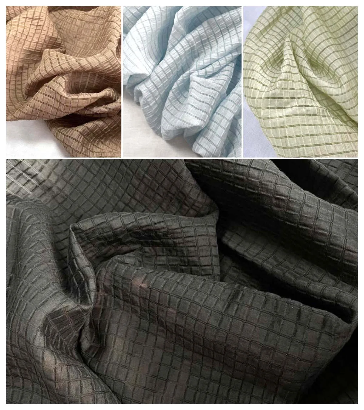 ผ้าลายตารางสีเหลืองครีม เนื้อผ - Is Sewing A Textile Craft บทวิจารณ์และราคา