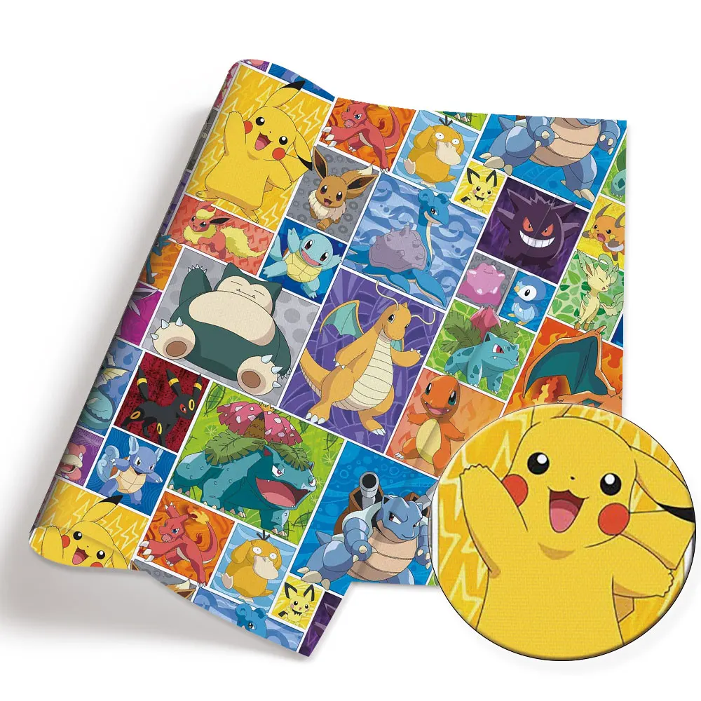 Pokemon การ์ตูน Fabric140*50 ซ - Sewing Production บทวิจารณ์และราคา