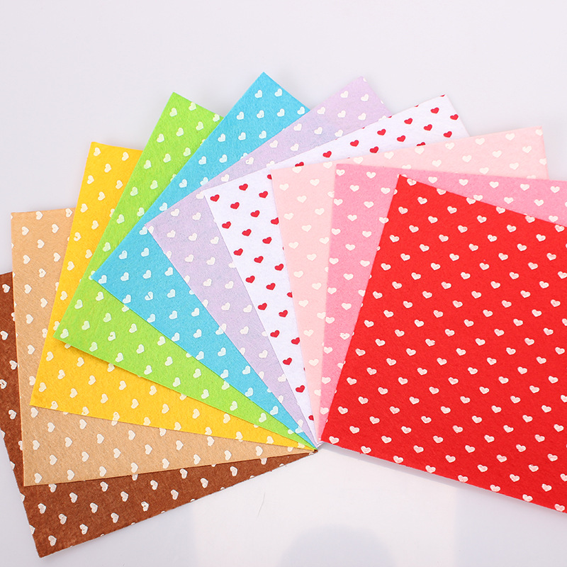 ผ้าสักหลาดพิมพ์ลายจุด หัวใจ เก - Is Sewing A Textile Craft บทวิจารณ์และราคา