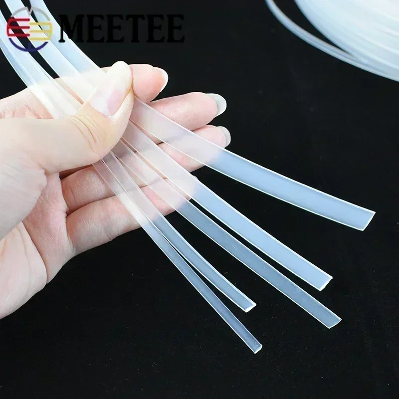 5 เมตร Meetee พลาสติกใสรัดตัวร - Textile Sewing Support บทวิจารณ์และราคา