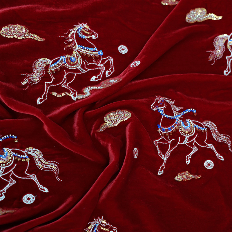 เสื้อกั๊กผ้าซาตินปักลูกปัดไหมก - Sewing Velvet Fabric บทวิจารณ์และราคา