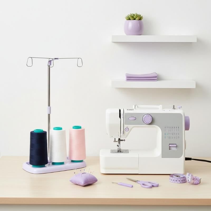 ที่วางหลอดด้ายพลาสติกแบบหนาพิเ - Serger Thread Cone บทวิจารณ์และราคา