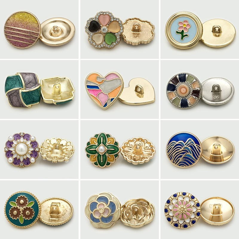 กระดุมโลหะเคลือบแบบวินเทจ 10 ช - Button Hole Cutter บทวิจารณ์และราคา