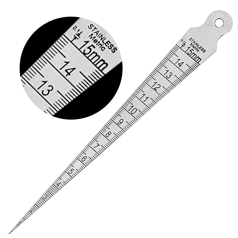 ไม้บรรทัดวัดความหนา Toolstar แ - Seam Gauge Metal บทวิจารณ์และราคา