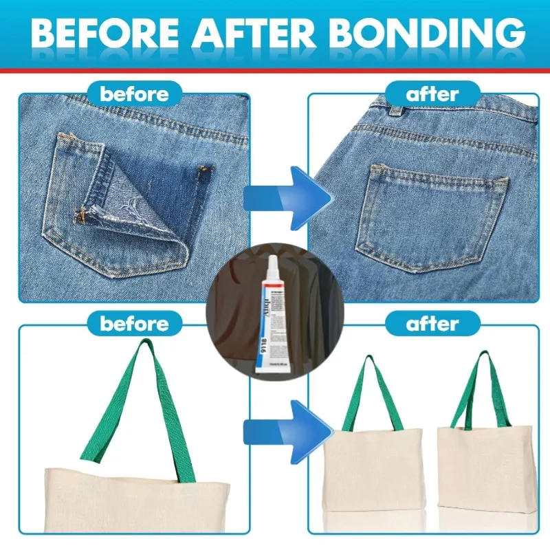 กาวติดผ้าแบบไม่ต้องเย็บ สำหรับ - Fabric Glue Bond บทวิจารณ์และราคา