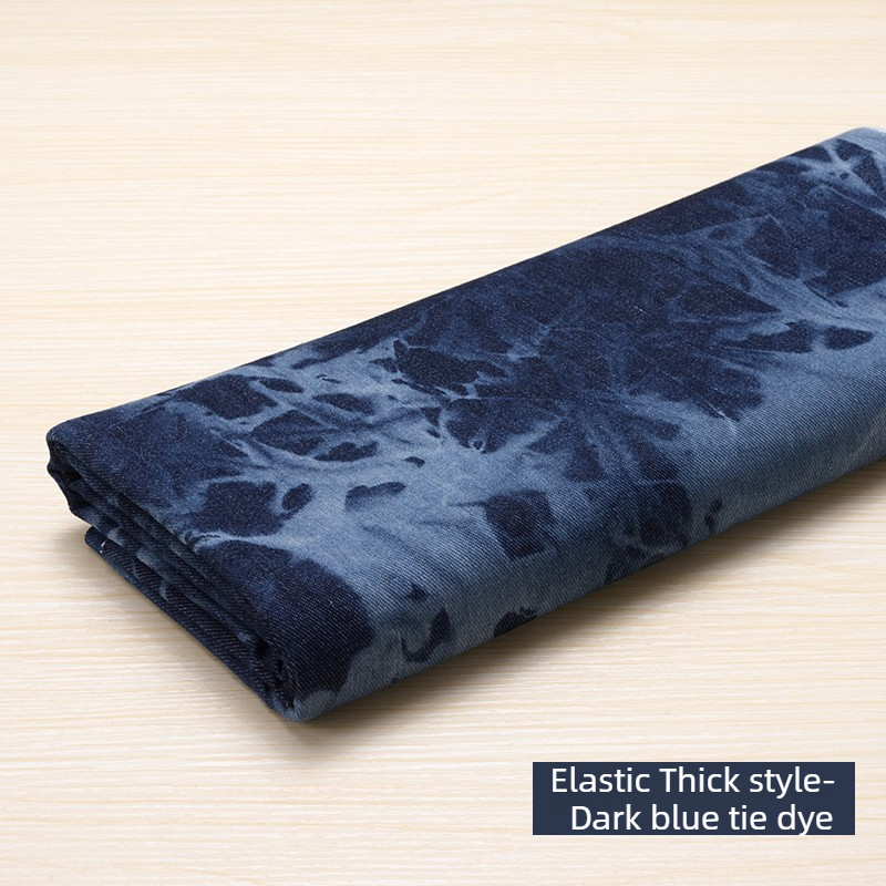 ผ้าเดนิมย้อมสีแบบนุ่ม ซักแล้ว  - Sewing Tie Dye บทวิจารณ์และราคา
