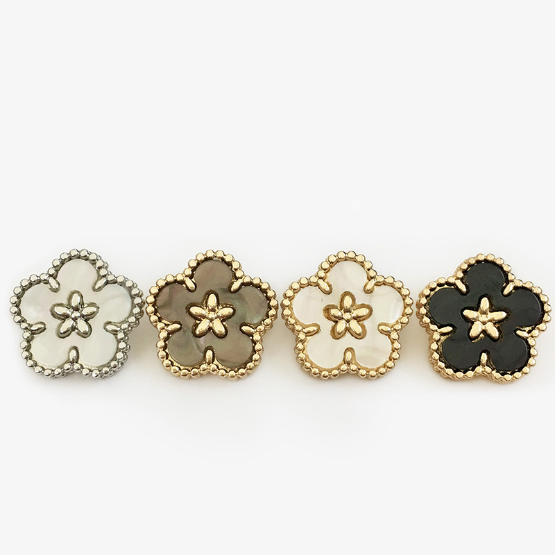 6Pcs 18/20/23มม.โลหะดอกไม้ปุ่ม - Button Hole Cutter บทวิจารณ์และราคา