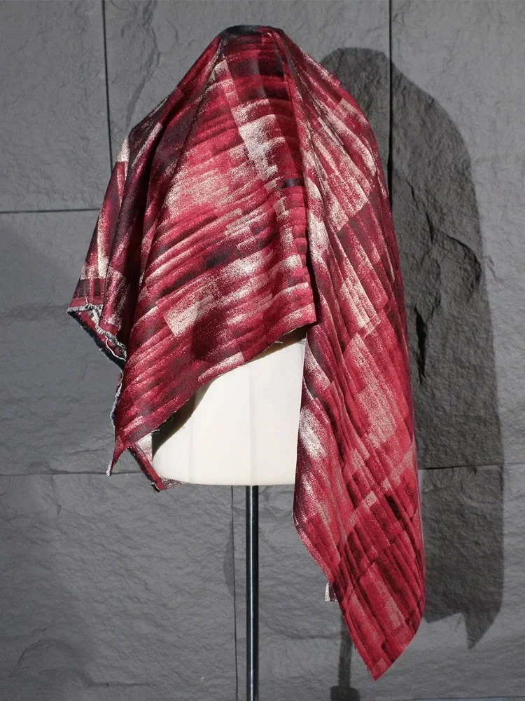 ผ้าแจ็คการ์ดลายย้อมสีแดงแบบไม่ - Sewing Tie Dye บทวิจารณ์และราคา