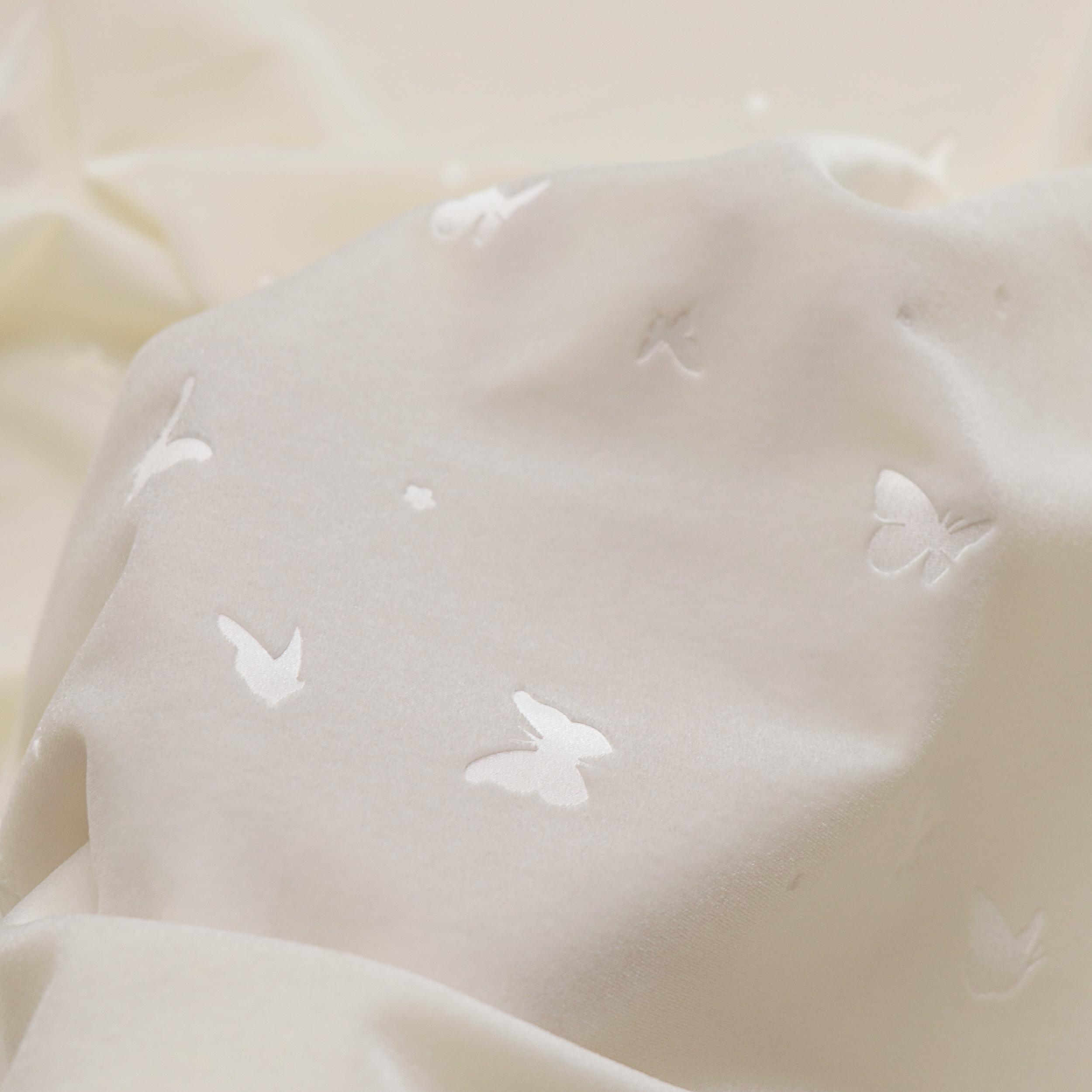 ผ้ากำมะหยี่นุ่มพิมพ์ลายผีเสื้อ - Sewing Velvet Fabric บทวิจารณ์และราคา