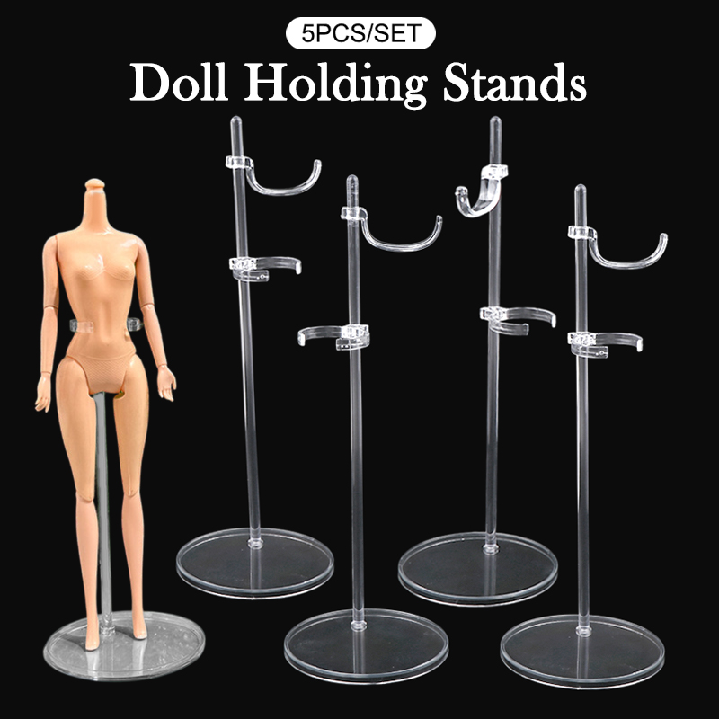 ชั้นวางตุ๊กตาแบบใส 5 ชิ้น ขาตั - Dress Form Mannequin บทวิจารณ์และราคา