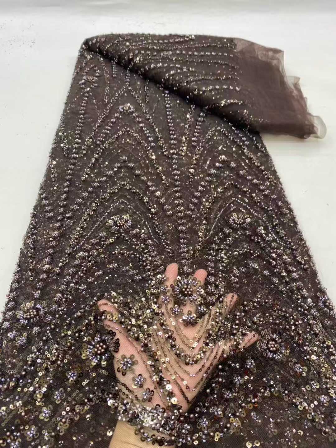 ผ้าลูกไม้ทูลล์ปักเลื่อมคุณภาพส - Sewing Net บทวิจารณ์และราคา