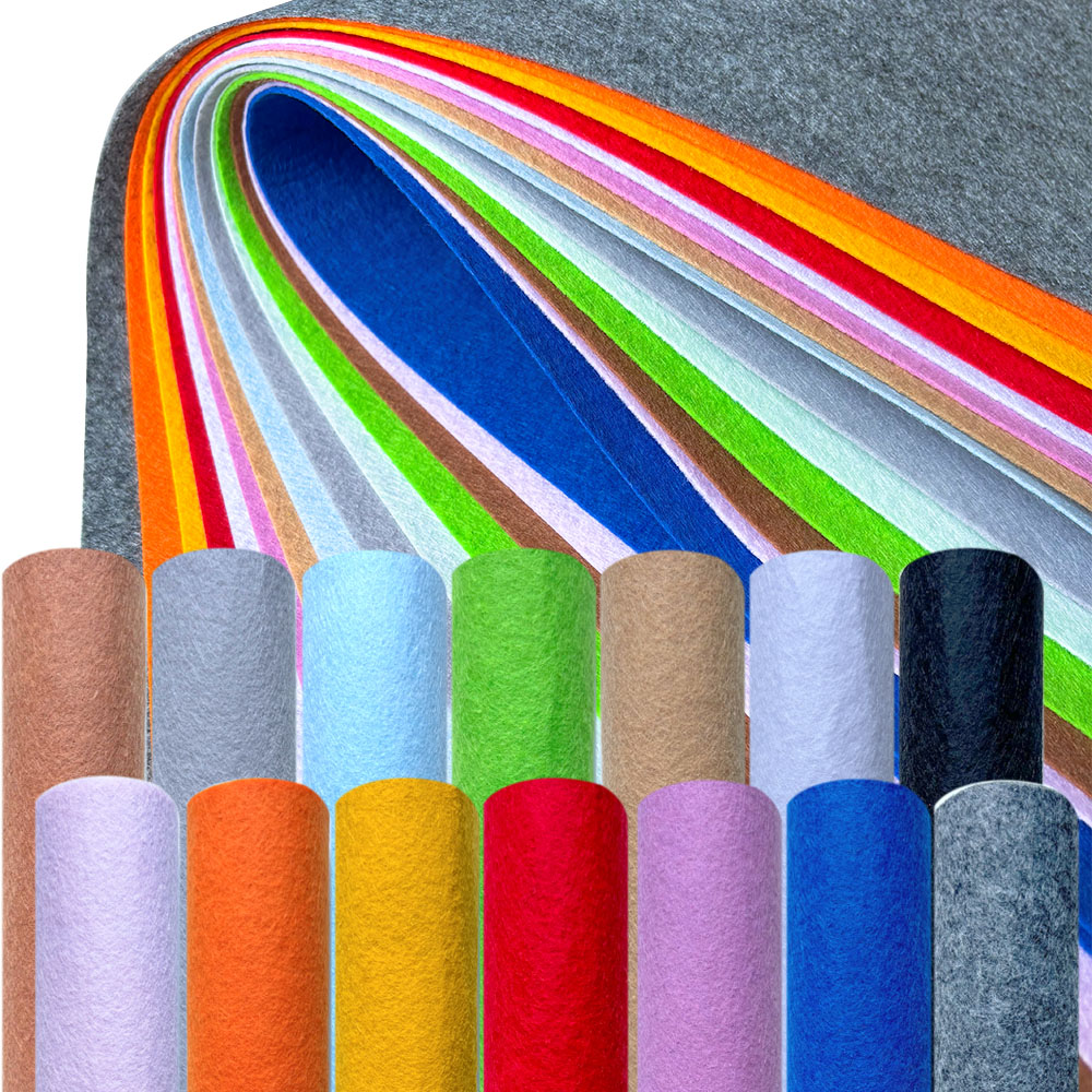 ผ้าสักหลาดคละสีไม่ทอสแควร์สําห - Is Sewing A Textile Craft บทวิจารณ์และราคา