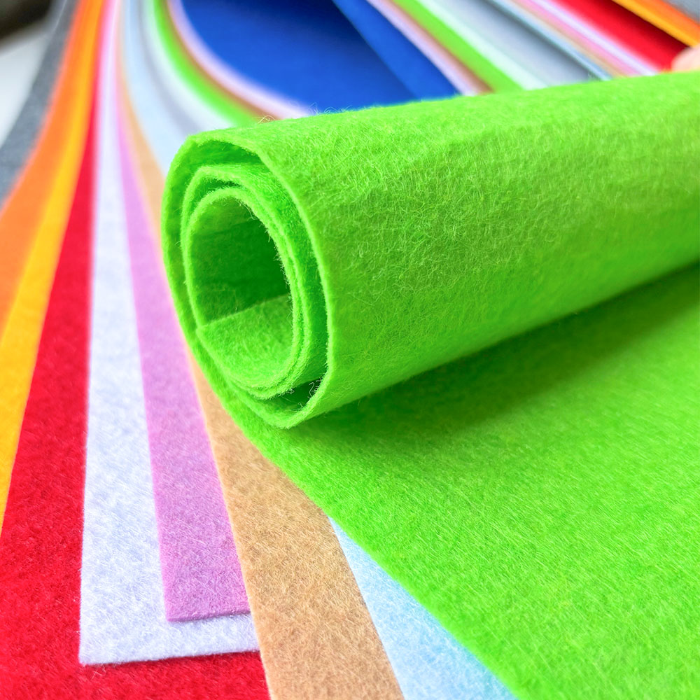 ผ้าสักหลาดคละสีไม่ทอสแควร์สําห - Is Sewing A Textile Craft บทวิจารณ์และราคา