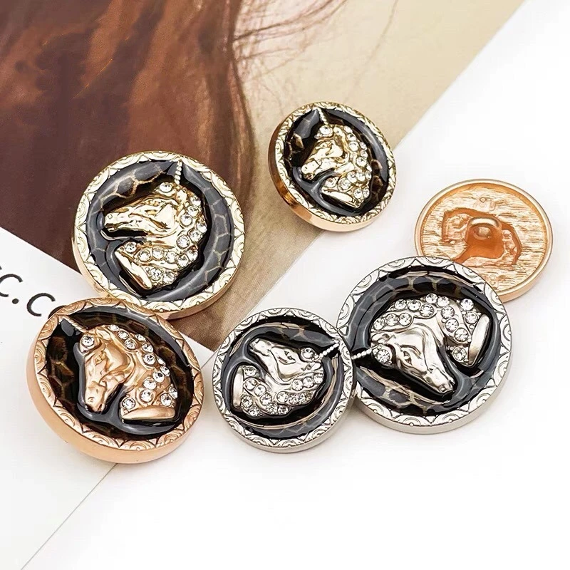 10ชิ้นนูนแฟชั่นวินเทจยูนิคอร์น - Button Hole Cutter บทวิจารณ์และราคา