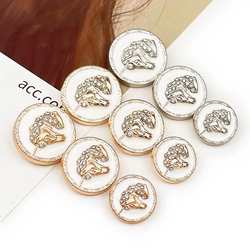 10ชิ้นนูนแฟชั่นวินเทจยูนิคอร์น - Button Hole Cutter บทวิจารณ์และราคา
