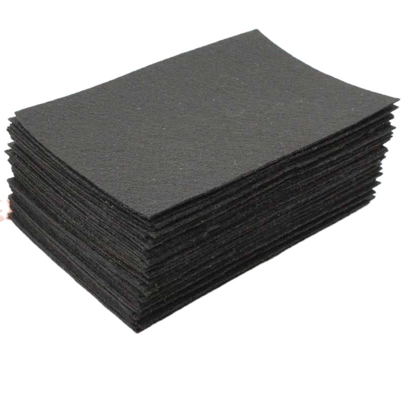 40 ชิ้น/ล็อต ผ้าสักหลาดสีดำ ขน - Is Sewing A Textile Craft บทวิจารณ์และราคา