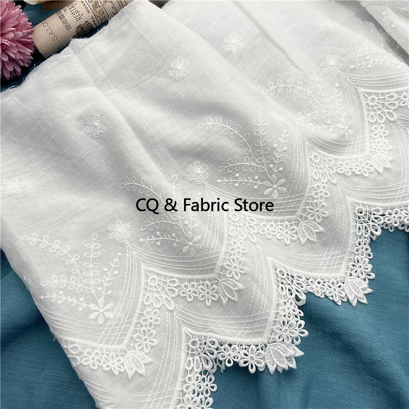 ผ้าลูกไม้ปักลายดอกไม้กว้าง 28  - Is Sewing A Textile Craft บทวิจารณ์และราคา