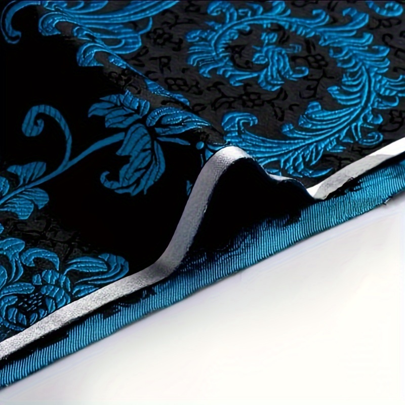 ผ้าลายปักหางนกฟีนิกซ์สีน้ำเงิน - Sewing Fabric บทวิจารณ์และราคา