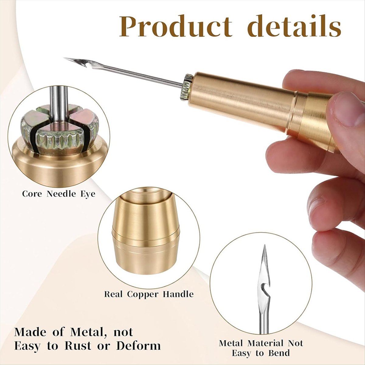 ชุดเข็มเย็บหนัง 9 ชิ้น พร้อมด้ - Sewing Repair บทวิจารณ์และราคา