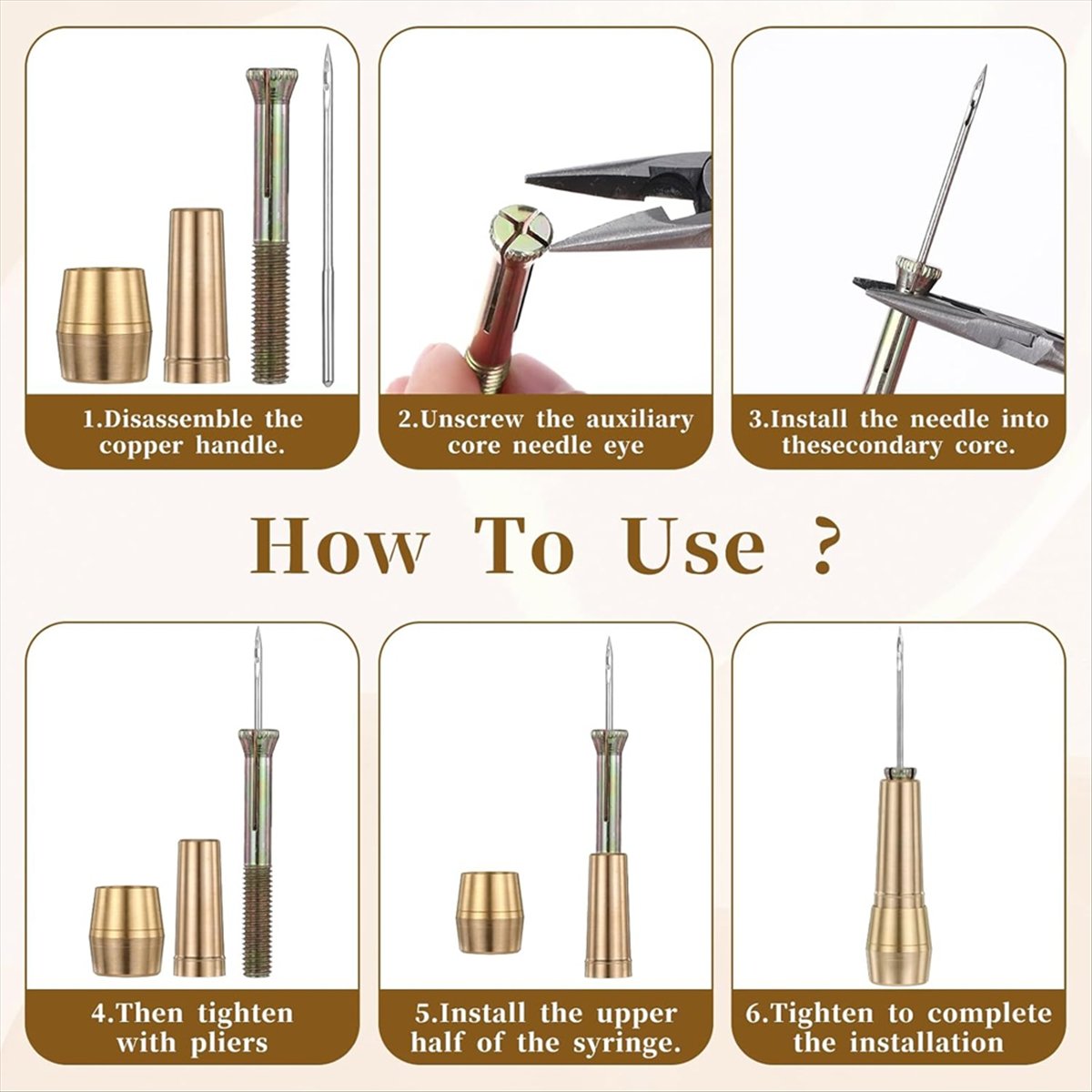 ชุดเข็มเย็บหนัง 9 ชิ้น พร้อมด้ - Sewing Repair บทวิจารณ์และราคา