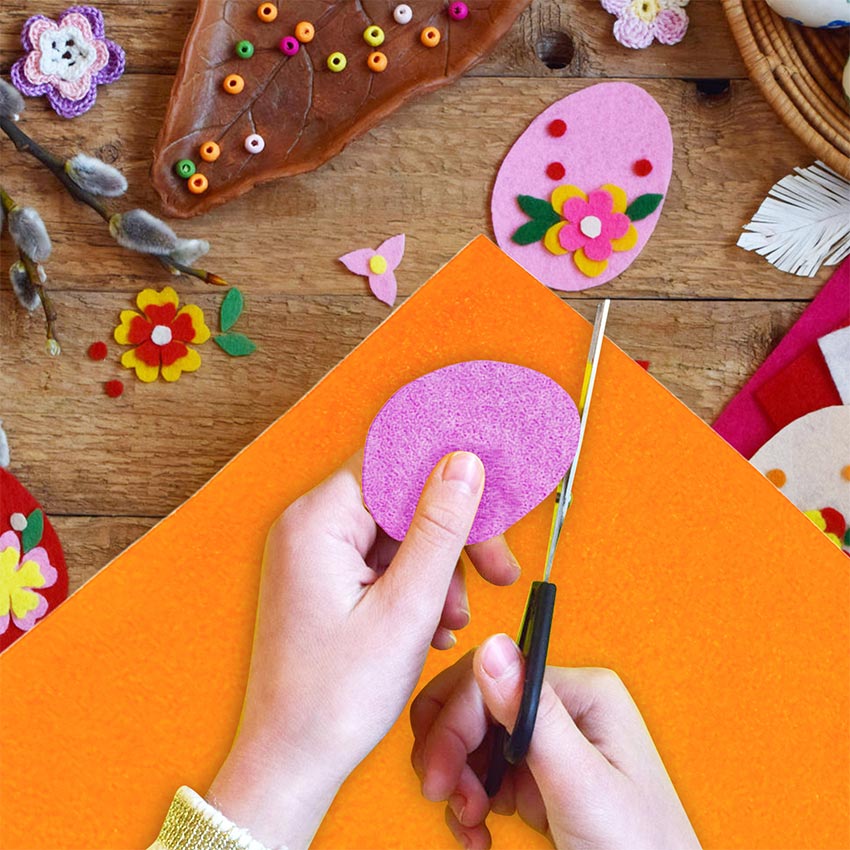 แผ่นผ้าสักหลาดสีสำหรับงานฝีมือ - Is Sewing A Textile Craft บทวิจารณ์และราคา