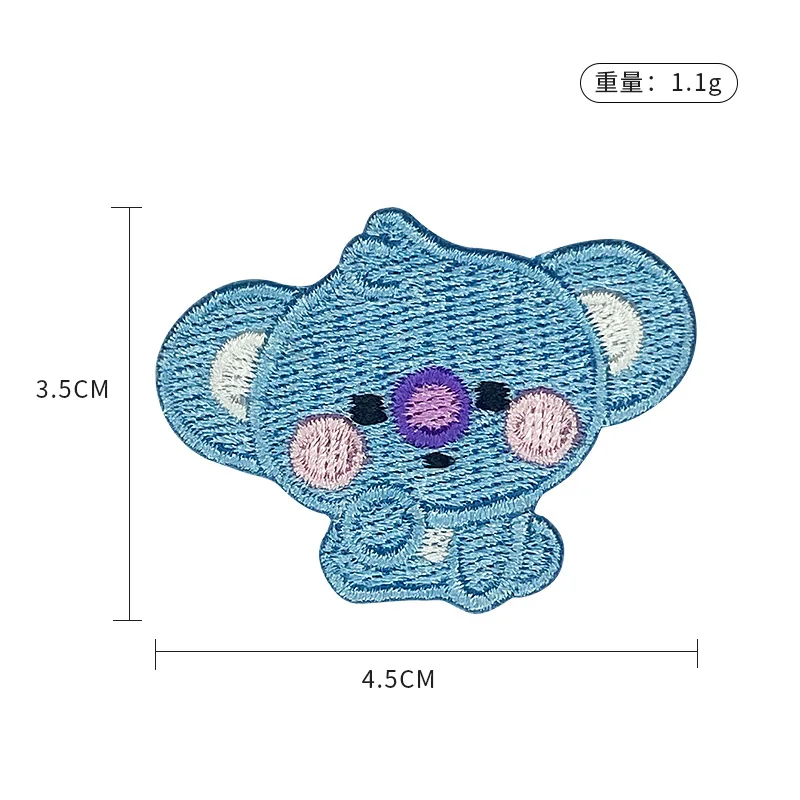 LINE FRIENDS BT21 แพทช์ปักตัวก - Iron On Patch บทวิจารณ์และราคา